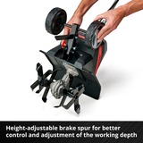 EINHELL Akku-Bodenhacke GE-CR 30 Li, 36Volt (2x18V) rot/schwarz, ohne Akku und Ladegerät
