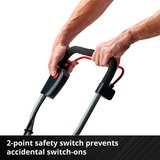 EINHELL Akku-Bodenhacke GE-CR 30 Li, 36Volt (2x18V) rot/schwarz, ohne Akku und Ladegerät