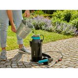 GARDENA Drucksprüher 5 L EasyPump grau/türkis, akkubetrieben