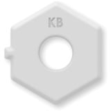 HomeMatic Knaufadapter - BKS (HmIP-ADA-DL-KB), Halterung 