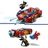 LEGO 76336 Marvel Super Heroes Spider-Man Auto vs. Venomized Wolverine, Konstruktionsspielzeug 