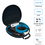 NRGkick Mobile Wallbox 16A light 7,5m Set Optimal weiß, 11 kW, 7,5 Meter Kabel, mit 3 Steckern + Tasche