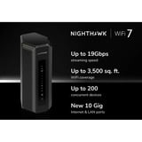 Netgear Nighthawk RS700 WiFi 7 Tri-Band, Router 