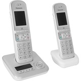 Panasonic KX-TGH722GG, analoges Telefon silber, Anrufbeantworter
