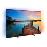 Philips 77OLED818/12, OLED-Fernseher 194 cm (77 Zoll), dunkelgrau, UltraHD/4K, WLAN, Ambilight, Dolby Vision, 120Hz Panel