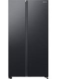 SAMSUNG RS62DG5003B1EF, Side-by-Side edelstahl (dunkel), AI Energy Mode, All-round Cooling, Twist Ice Maker