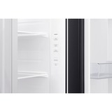 SAMSUNG RS62DG5003B1EF, Side-by-Side edelstahl (dunkel), AI Energy Mode, All-round Cooling, Twist Ice Maker