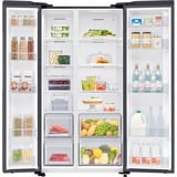 Samsung RS62DG5003B1EF, Side-by-Side edelstahl (dunkel), AI Energy Mode, All-round Cooling, Twist Ice Maker