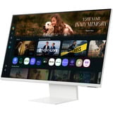 Samsung S32FM801UU, LED-Monitor 80 cm (32 Zoll), weiß, UltraHD/4K, VA, HDMI, USB-C, Lautsprecher