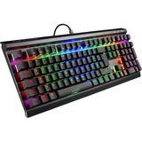 Sharkoon SKILLER SGK60, Gaming-Tastatur schwarz, DE-Layout, Kailh BOX White