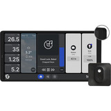 Shelly Wall Display X2 Black + Blu H&T, Bedienteil schwarz