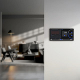 Shelly Wall Display X2 Black + Blu H&T, Bedienteil schwarz
