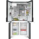 Siemens KF96DAXEA iQ500, French Door edelstahl (dunkel), Home Connect