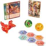 Spin Master Bakugan Evolutions Starter Pack mit 3 Bakugan, Geschicklichkeitsspiel Ultra Pyrus Serpillious, Basic Ventus Hydorous, Basic Aurelus Pegatrix