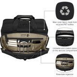 Wenger Legacy Black Series 16", Notebooktasche schwarz, bis 40,6 cm (16")