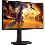 AOC AGON 25G4ZR, Gaming-Monitor 62.2 cm (24.5 Zoll), schwarz (matt), FullHD, Fast-IPS, HDMI, DP, E-Sport Monitorständer, 240Hz Panel