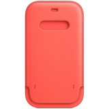 Apple Lederhülle mit MagSafe, Handyhülle pink, iPhone 12 | 12 Pro