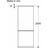 Bosch KGN39VXAT Serie 4, Kühl-/Gefrierkombination edelstahl (dunkel)