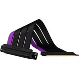 Cooler Master Riser Cable PCIe 4.0 x16, Verlängerungskabel schwarz/lila, 30cm