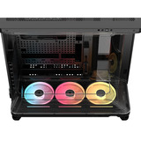 Corsair AIR 5400 LX-R LINK , Tower-Gehäuse schwarz, Panoramic Glass