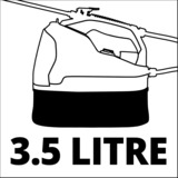 EINHELL Power X-Change Akku-Drucksprüher GE-WS 18/35 Li-Solo, 18Volt grau/rot, ohne Akku und Ladegerät