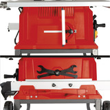 EINHELL Tischkreissäge TE-CC 250 UF rot, 1.500 Watt
