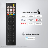 Hisense 58A6S, LED-Fernseher 146 cm (58 Zoll), schwarz/dunkelgrau, UltraHD/4K, Triple Tuner