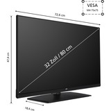 JVC LT-32VH4455, LED-Fernseher 80 cm (32 Zoll), schwarz, WXGA, Triple Tuner