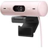 Logitech Brio 500, Webcam rosa/schwarz, Rose