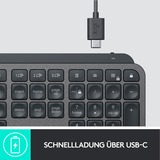 Logitech MX Keys for Business, Tastatur graphit, DE-Layout