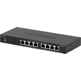 Netgear GS308LP, Switch schwarz, PoE+-Switch mit 8 Anschlüssen