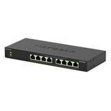 Netgear GS308LP, Switch schwarz, PoE+-Switch mit 8 Anschlüssen
