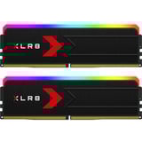 PNY DIMM 64 GB DDR5-6000 (2x 32 GB) Dual-Kit, Arbeitsspeicher schwarz, MD64GK2D5600030XRGB, XLR8 Gaming EPIC-X RGB, INTEL XMP, AMD EXPO