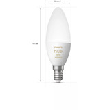 Philips HUE White Ambiance E14 Smarte Lampe Kerzenform 470, LED-Lampe 