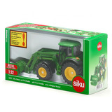 SIKU FARMER John Deere mit Frontlader, Modellfahrzeug 