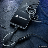 Sharkoon Stealthbite IEM, Kopfhörer schwarz, USB-A/C, Klinke 3,5 mm