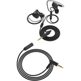 Sharkoon Stealthbite IEM, Kopfhörer schwarz, USB-A/C, Klinke 3,5 mm