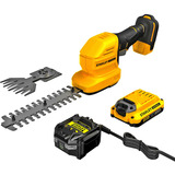 Stanley Akku-Gras-/Strauchschere (STCSS20D1-QW), 18Volt schwarz/gelb, Li-Ion-Akku 2,0Ah