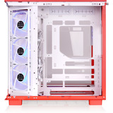 Thermaltake View 380 XL TG ARGB Flaming Orange, Tower-Gehäuse rot, Tempered Glass x 2