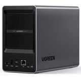 UGREEN DXP2800 + 2x 4 TB Seagate IronWolf HDD Bundle, NAS 