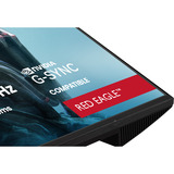 iiyama G-Master GB2771QSU-B1 Red Eagle, Gaming-Monitor 68.6 cm (27 Zoll), schwarz (matt), QHD, Fast-IPS, HDMI, DP, G-Sync komp., USB-Hub, 200Hz Panel