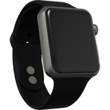 Apple Watch Series 3 Generalüberholt, Smartwatch grau/dunkelgrau, 42mm, Sportarmband, Aluminium-Gehäuse