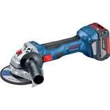 Bosch Kombi-Set 18V: GSR 18V-55 + GWS 18V-7 + GBH 18V-22, Werkzeug-Set blau, 2x Akku ProCORE18V 4,0Ah, Werkzeugtasche