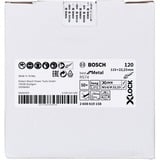 Bosch X-LOCK Fiberschleifscheibe R574 Best for Metal, Ø 115mm, K120 Bohrung 22,23mm