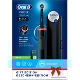 Braun Oral-B Pro 3 3500 Black Edition, Elektrische Zahnbürste schwarz