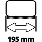 EINHELL Bürste ULTRA (Stein) 1 Paar, für Oberflächenbürste PICOBELLA 18/215