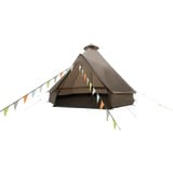 Easy Camp Vaulen Tipi, für 7 Personen, Zelt braun, Modell 2025