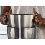 Kenwood Titanium Chef Baker Küchenmaschine KVC85.124SI silber, 1.200 Watt, integrierte Waage, Timer, Patisserie-Set, Mixaufsatz