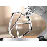 Kenwood Titanium Chef Baker Küchenmaschine KVC85.124SI silber, 1.200 Watt, integrierte Waage, Timer, Patisserie-Set, Mixaufsatz