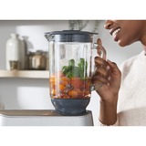 Kenwood Titanium Chef Baker Küchenmaschine KVC85.124SI silber, 1.200 Watt, integrierte Waage, Timer, Patisserie-Set, Mixaufsatz
